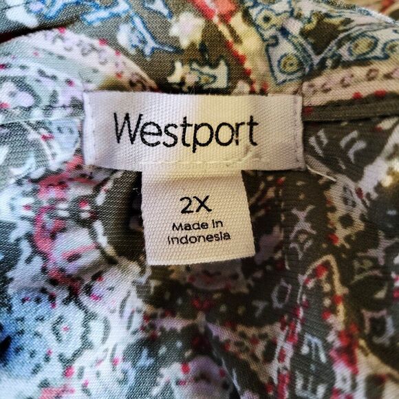 Westport beautiful print blouse - Picture 6 of 9